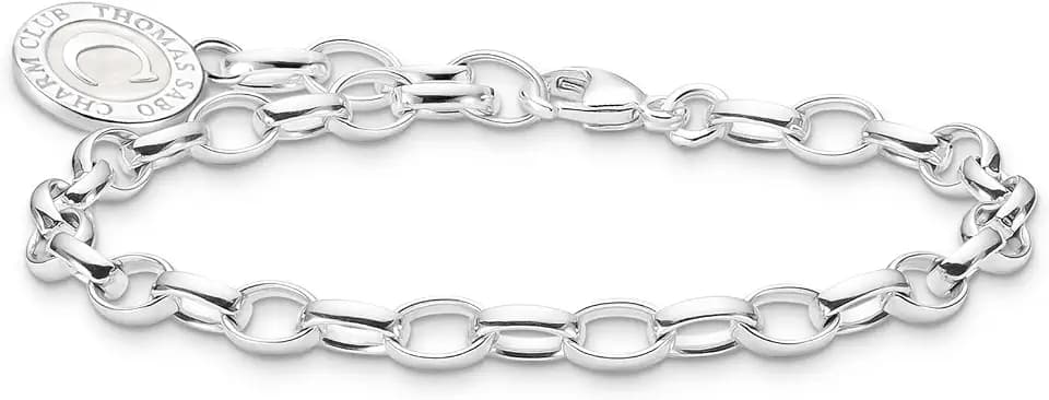 THOMAS SABO Charm Club Original Armband – 925 Silber klassisches Armband für Original Charms