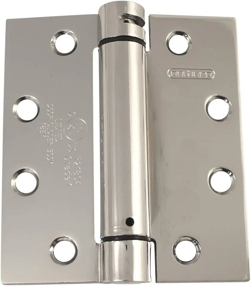 Richelieu | Onward 4 1/2-inch Chrome Square Corner Door Hinge