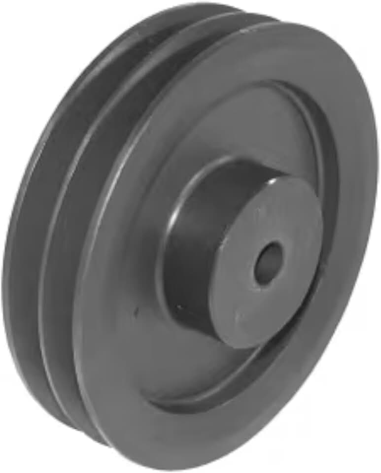 cyclingcolors 1x Keilriemenscheibe Riemenscheibe 2 Rillen Z oder SPZ Außendurchmesser 54 mm Teilungsdurchmesser 50 mm Gusseisen Baumaschinen Forstwirtschaftliche Landwirtschaftliche Maschinenbau
