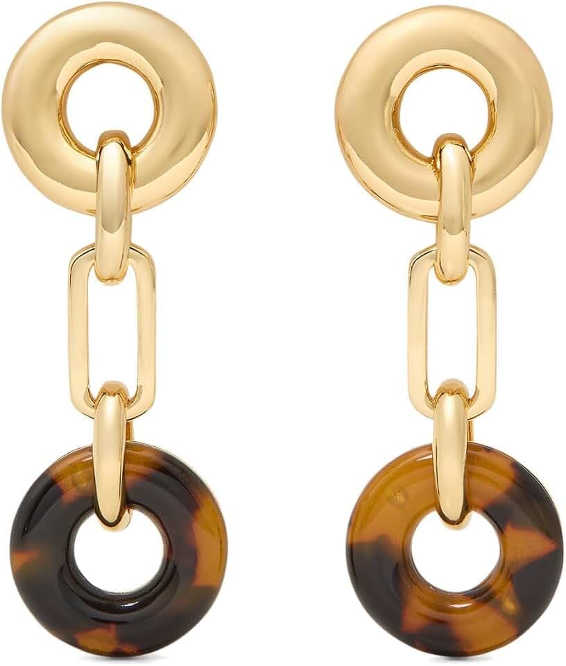 kate spade new york Interlock Linear Earrings
