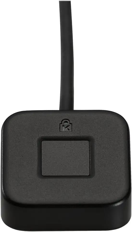 Kensington VeriMark Desktop 1.0 USB Fingerprint Reader - Windows Hello, Windows 11 Fingerprint Scanner for PC, FIDO U2F, FIDO2 (K62330WW)