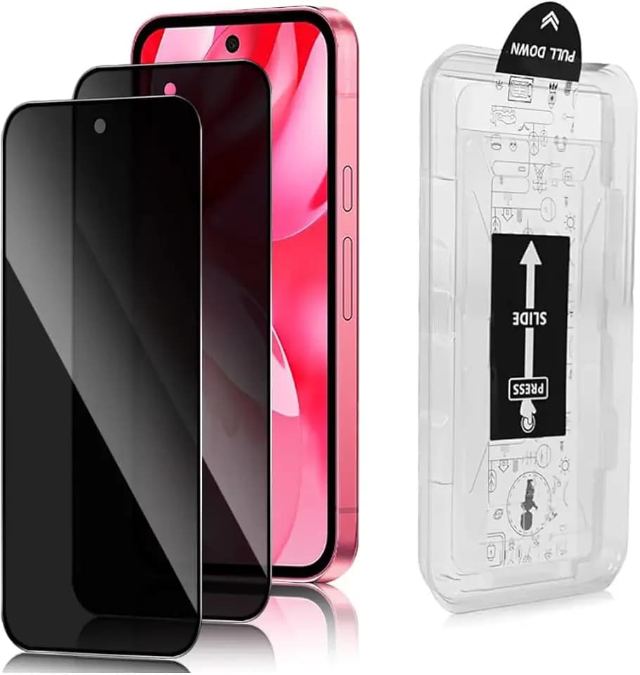 Sichtschutz für Google Pixel 9A für Panzerglas, 2 Stück