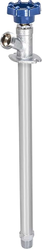Eastman 12 Inch Frost Free Sillcock, 1/2 Inch MIP x 1/2 Inch Sweat, Blue, 80223
