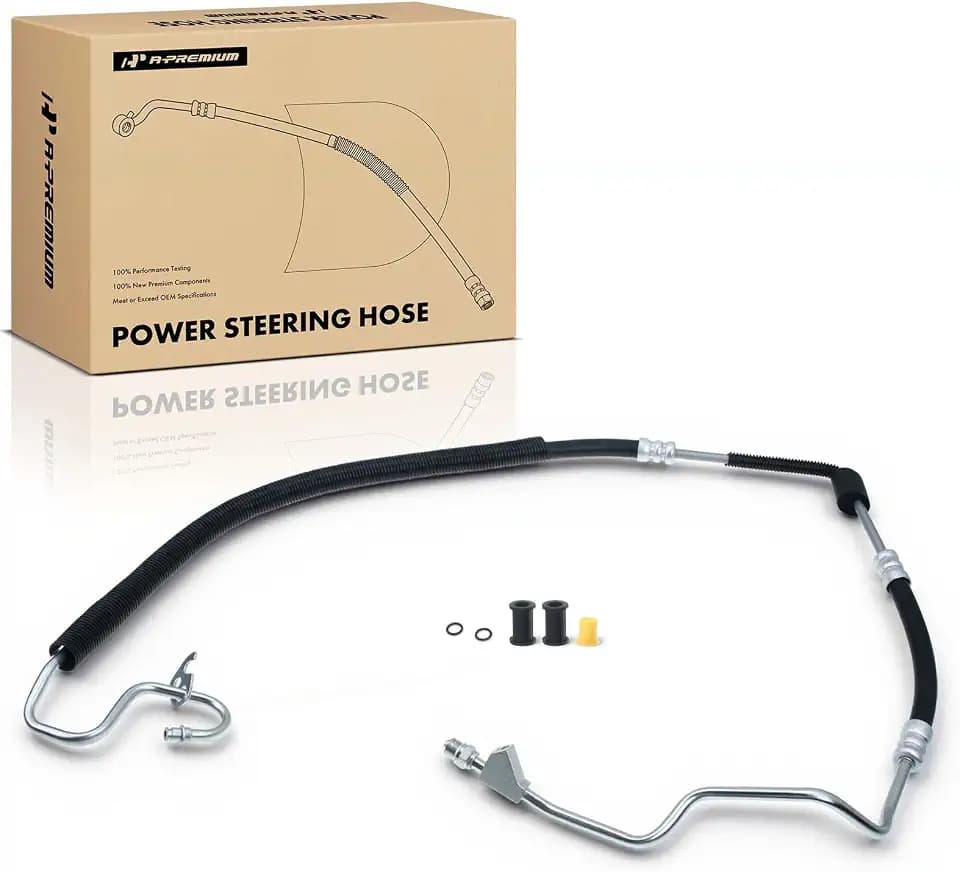 A-Premium Power Steering Pressure Hose Assembly Compatible with Ford