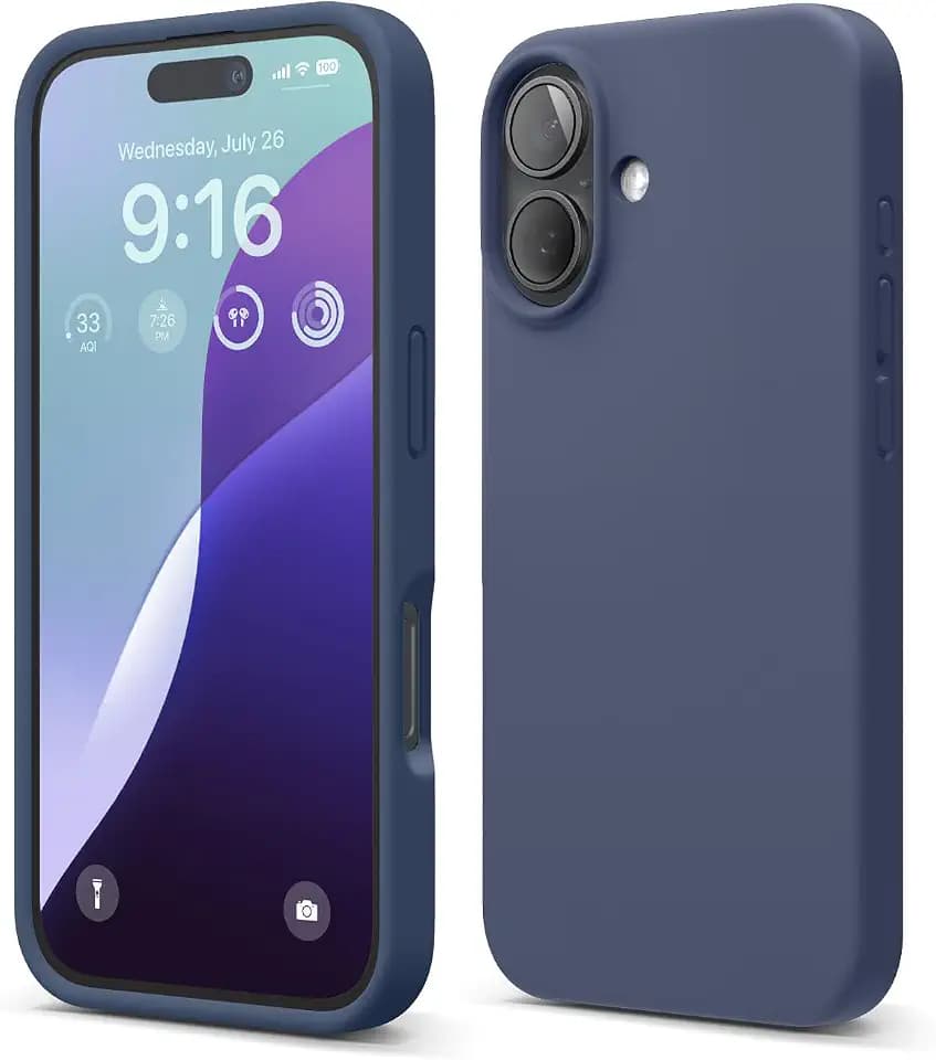 elago Premium Liquid Silicone Case for iPhone 16