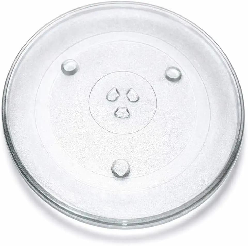 GC GLOBALCOMMERCE Drehschale für Universal-Mikrowellenherd, Durchmesser 31,5 cm, angehoben