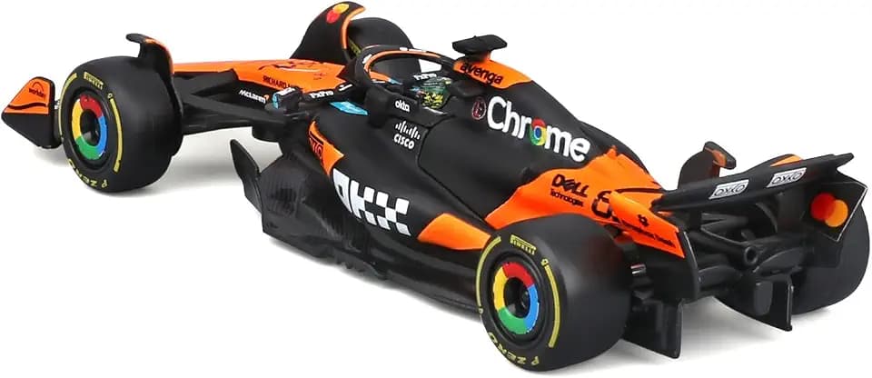 Bburago 1:43 Race Formula McLaren MCL39 w/Helmet (2025) Piastri #81