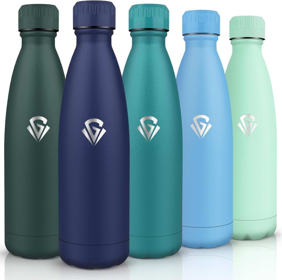 HoneyHolly Thermosflasche, 18/8 Edelstahl, Trinkflasche Edelstahl, 750ml BPA-frei, Trinkflasche Sport, Doppelwandig Vakuumisoliert, Thermoskanne für Outdoor, Camping, Picknick, Gymnastikraum