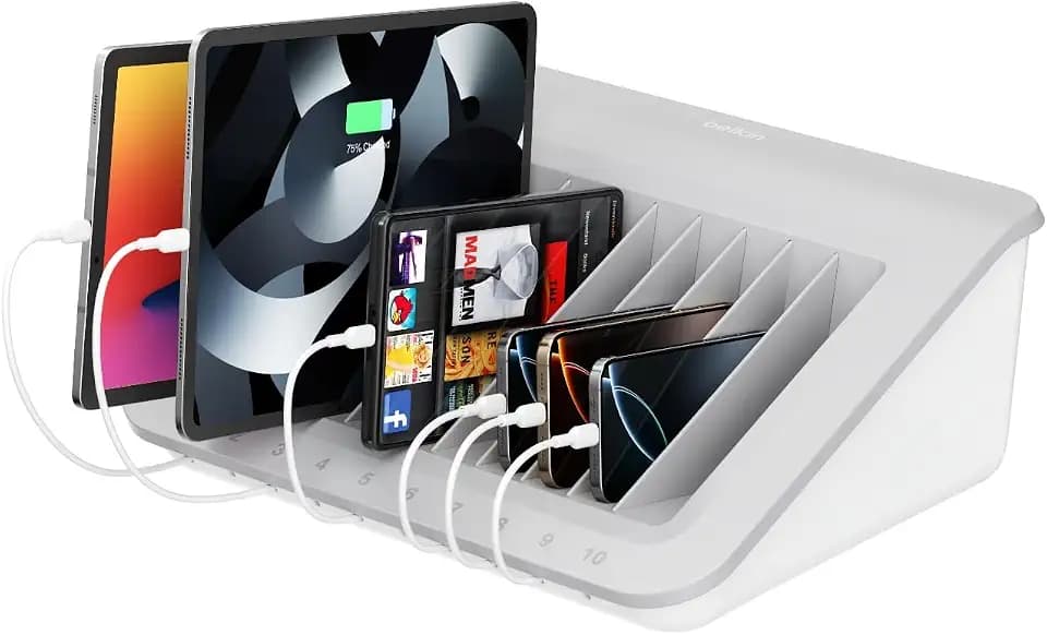 Belkin 10-Device Charging Station with Surge Protector