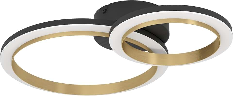 EGLO LED Deckenleuchte Calliera, Deckenlampe dimmbar in Stufen
