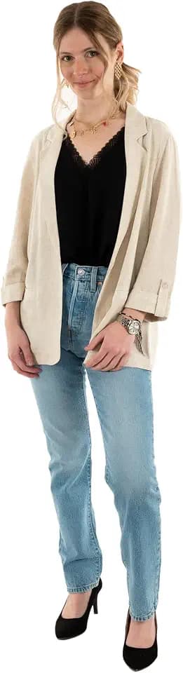 ONLY Female Blazer ONLSIESTA Leinen Blazer