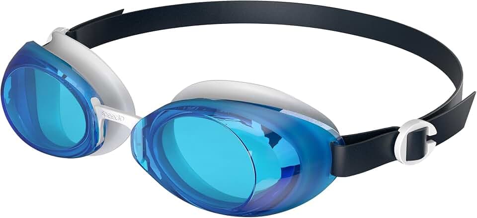 Speedo Unisex Jet 2.0 Schwimmbrille | Schwimmen | Verbesserte Sicht Schwimmbrille (1er Pack)
