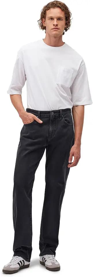 Mavi Herren Denim Pants Lisbon Loose Straight Jeans
