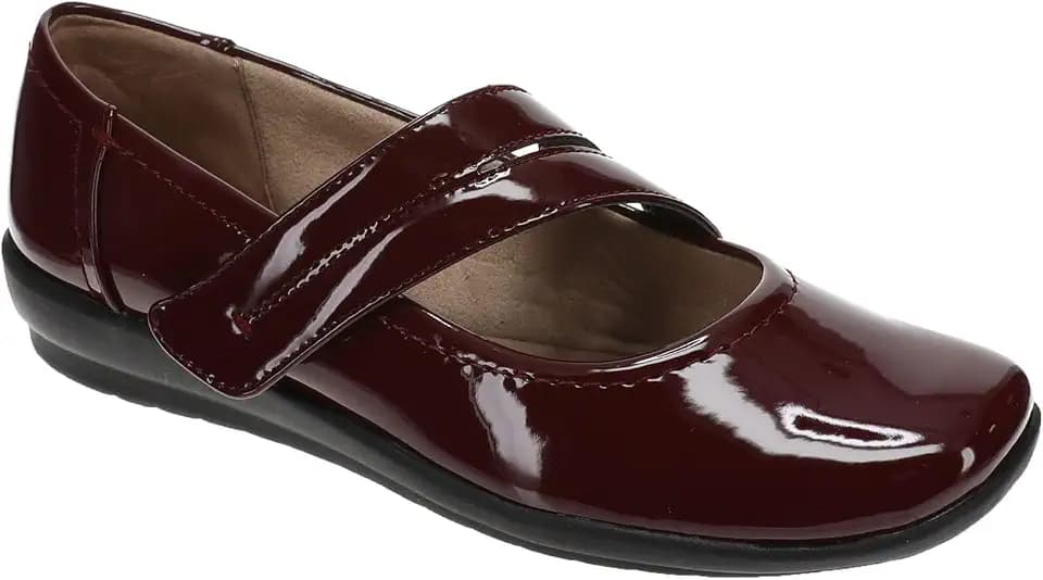 Easy Spirit Aranza Women's Slip On, 12 B(M) US, Wine-Patent