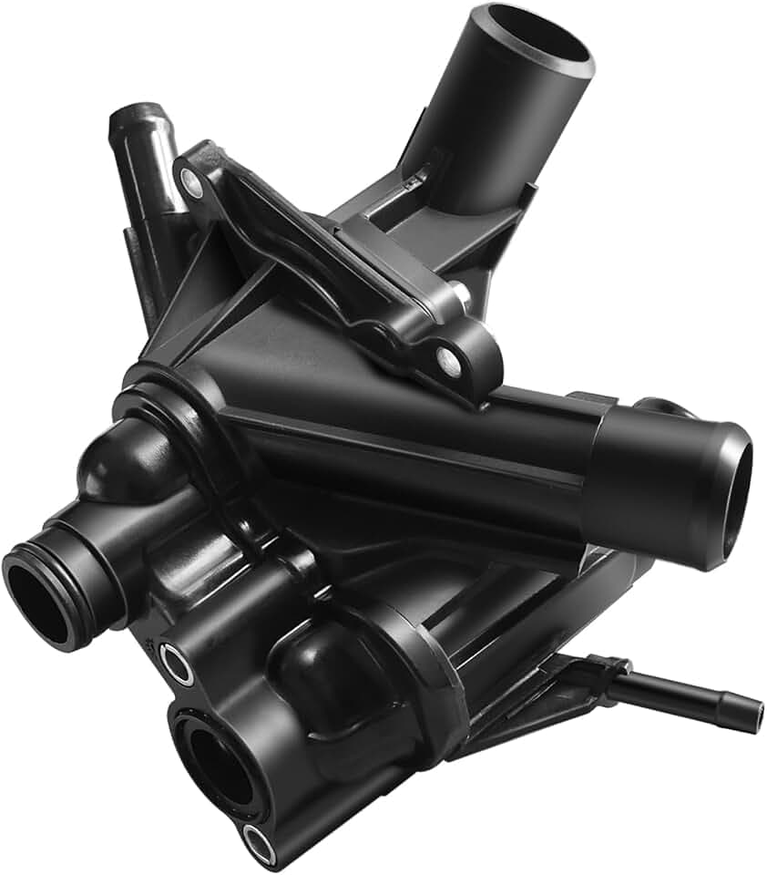Engine Coolant Thermostat Housing Assembly, HL3Z8A586B