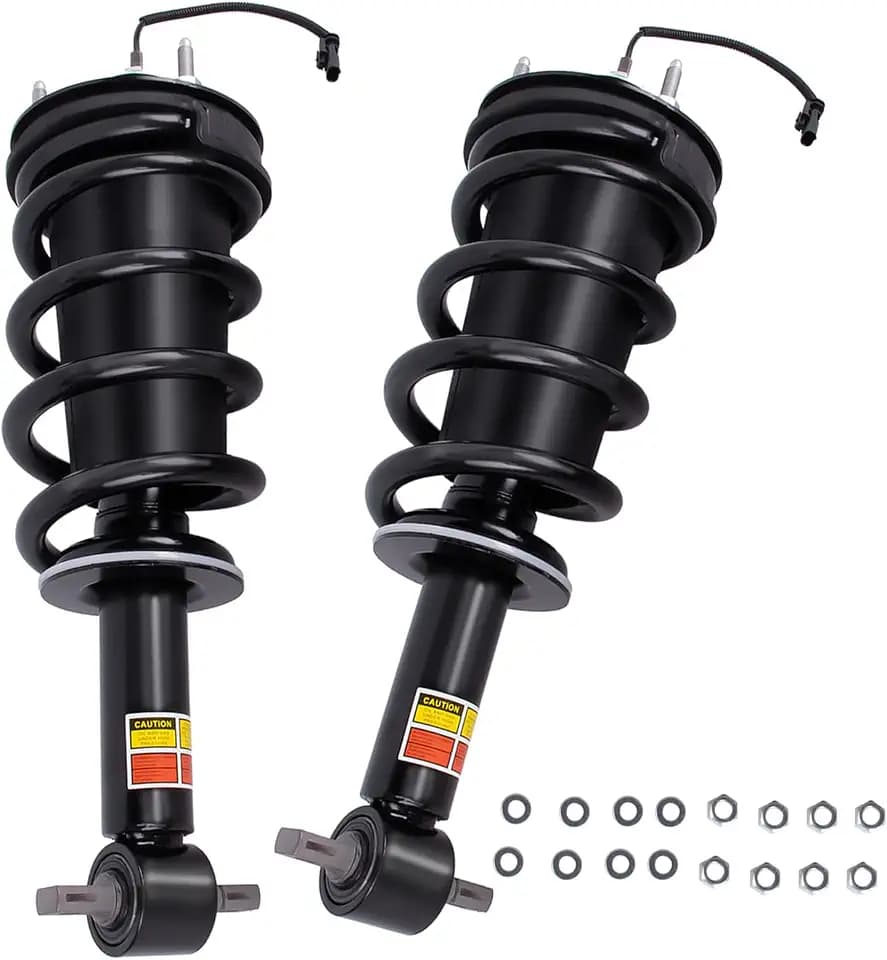 84176631 2Pcs Front Struts Shock Absorber Assembly Magnetic Ride Control with Spring Compatible with Cadillac Escalade ESV Chevy Silverado Suburban Tahoe GMC Sierra Yukon 2015-2020