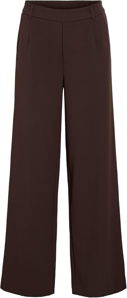 Vila Damen Vivarone Hw Wide Pant - Noos Vivarone Hw Wide Pant - Noos