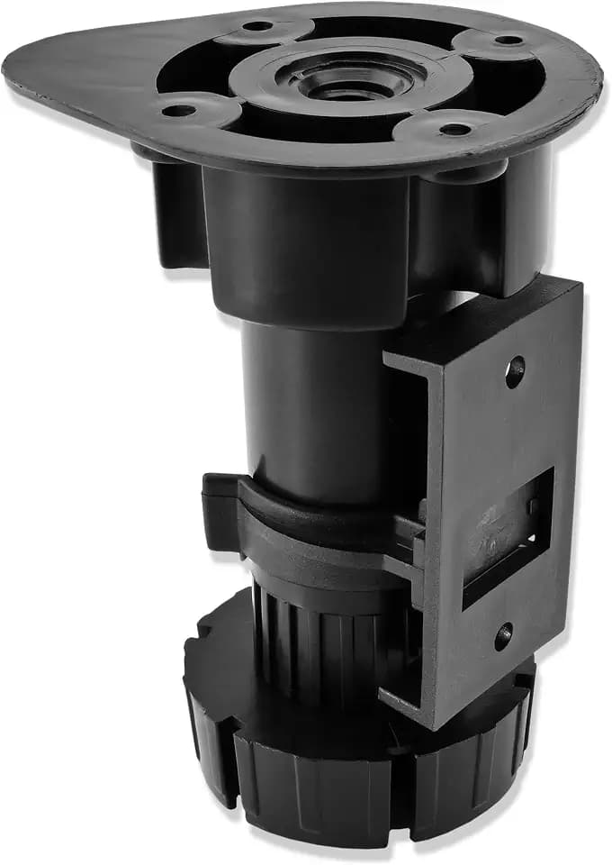 Mprofi MT Möbelfüße 100–160mm | 4 Sockelfüße verstellbar Schwarz – NP/4