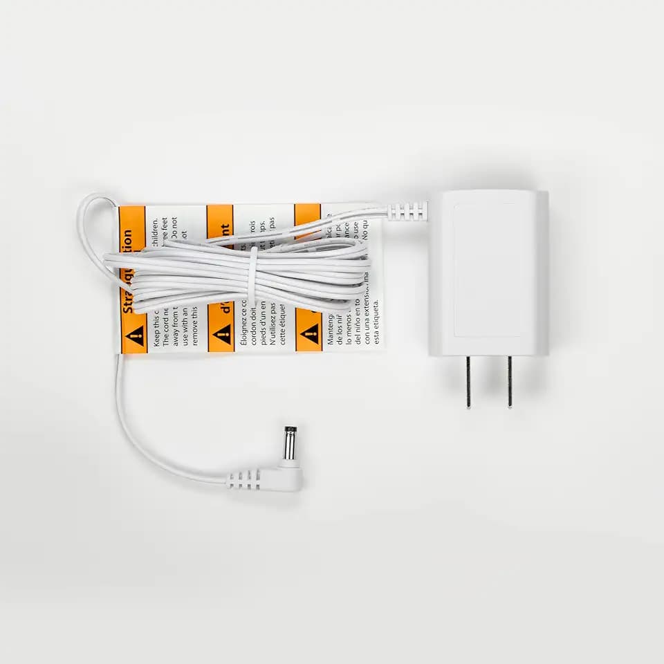 VTech Replacement Power Cord for Audio Baby Monitor DM111, DM112, DM112-2, DM1411(Parent Unit only), DM221,DM221-2, DM1111, DM1111-2, DM222(Parent Unit only), DM225, DM225-2, BA72211, BA72212, TM8112