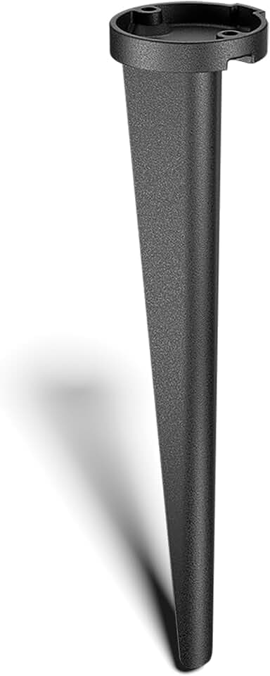 Steinel Erdspieß aus Aluminium für 24V Gartenleuchte Sphera, rostfreier Bodenanker für 24V Kugelleuchte, Anthrazit