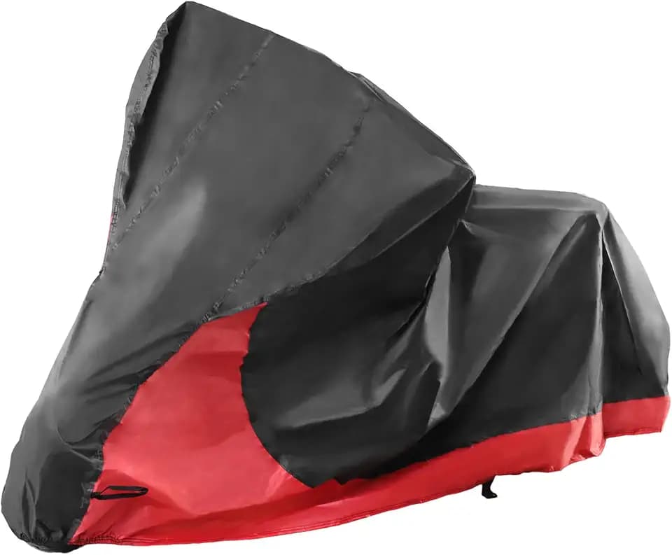 X AUTOHAUX XL 2 in 1 Motorcycle Cover for Harley Dyna Softail Fatboy FLFBS