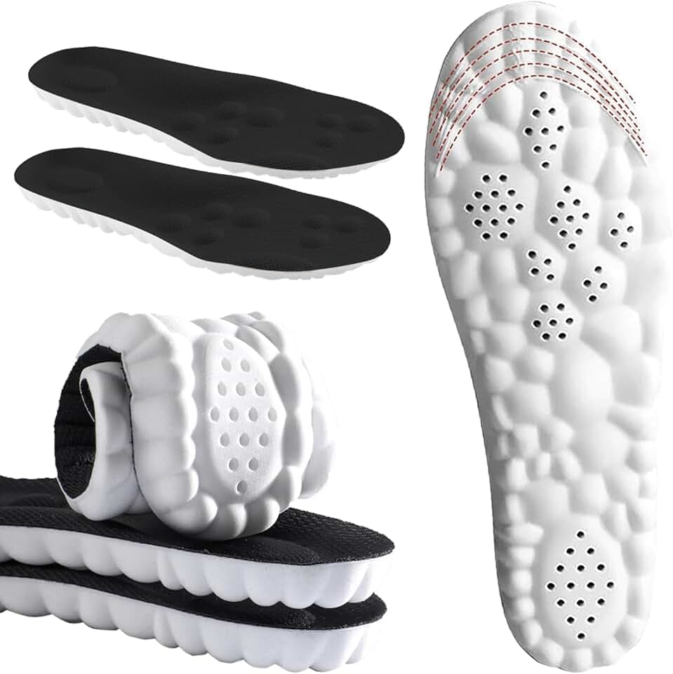 4D Cloud Insoles for Men and Women,Memory Foam Cloud Soles