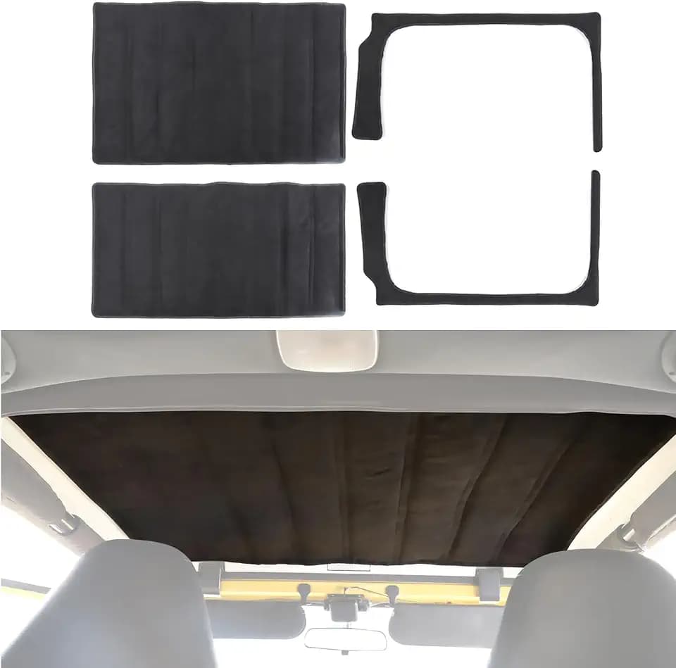 4-Pack All-Season Thermal Insulation for Jeep Wrangler TJ 1997-2006