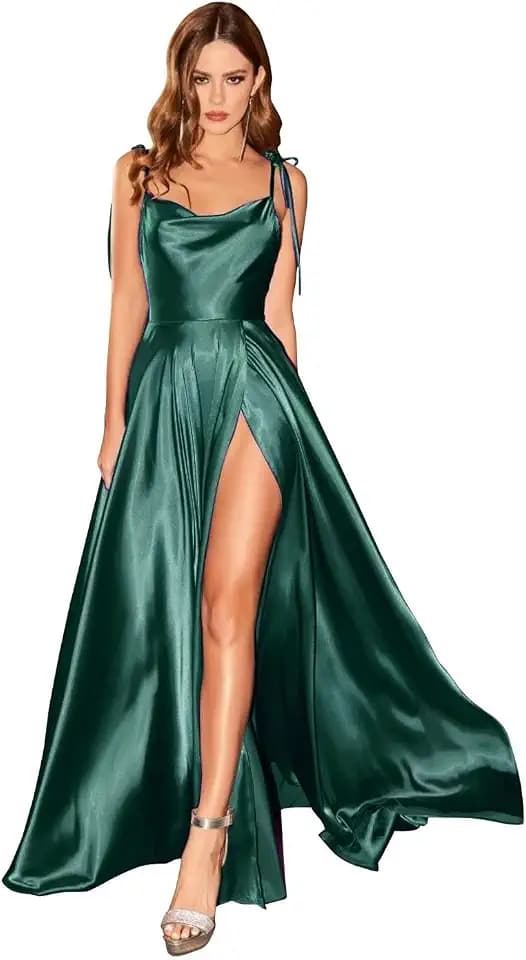 BABYONLINE D.R.E.S.S. Cocktailkleid, sexy, lang, für Hochzeit, Damen, Brautjungfer, für Abend, Party