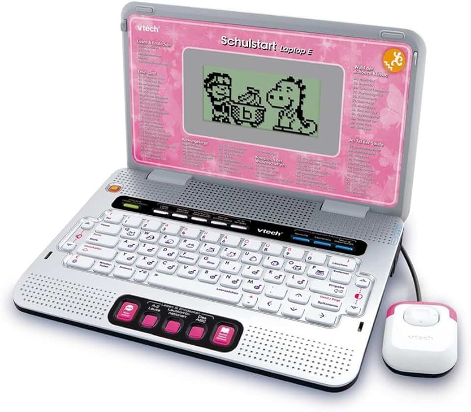 VTech Schulstart Laptop E - Kinder-Laptop mit Lernfunktion