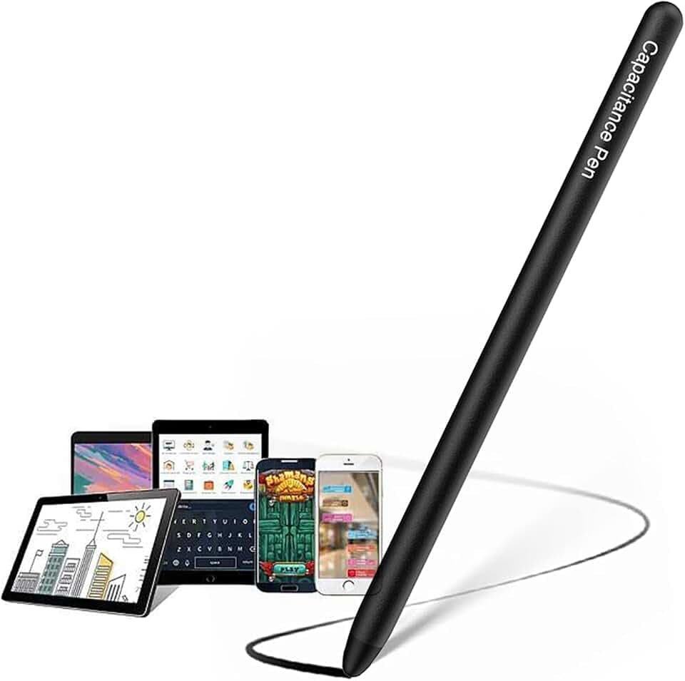 Fold 3 Stylus Pen für Samsung S22 Ultra, Stifte für Fold 4/Samsung Tab A7/Pad, Samsung s Ultra Pen, Android/Chromebook Stylus Pen, Android Tablet Stylus, Fine Point Stylus (Schwarz)