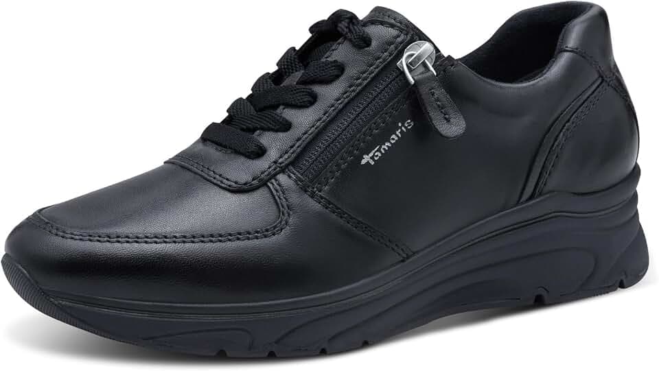 Tamaris Damen Low-Top Sneaker, Frauen Halbschuhe,Wechselfußbett