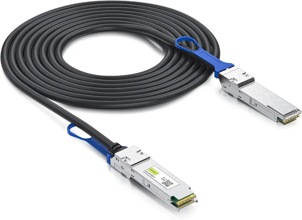 10Gtek 100G QSFP28 DAC Cable - 100GBASE-CR4 QSFP28 to QSFP28 Passive Direct Attach Copper Twinax Cable for Cisco QSFP-100G-CU2M, 2-Meter