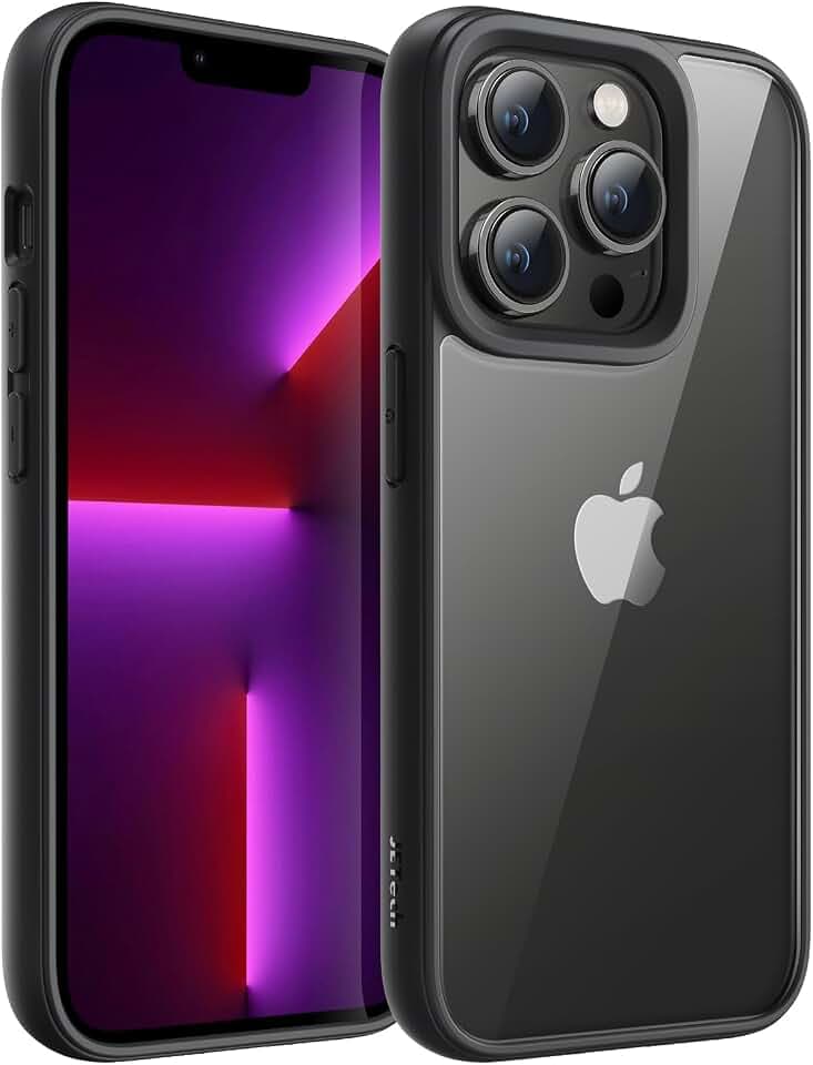 JETech Hülle für iPhone 13 Pro Max, Schwarz