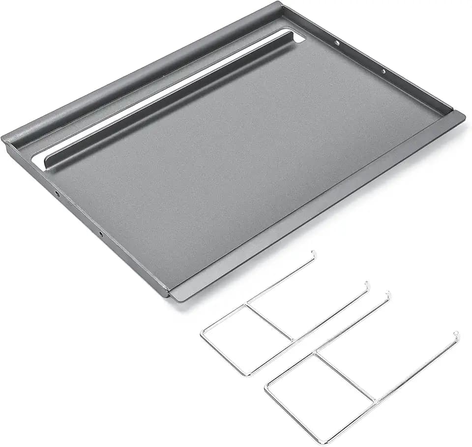 Hisencn 25" x 16" Griddle for Outdoor Gas & Charcoal Grills