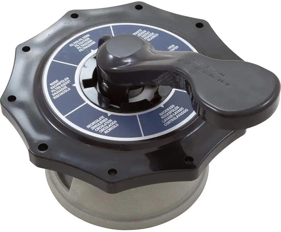 Pentair Lid Assembly, 2" Top Mount Hybrid Valve, 6 Position
