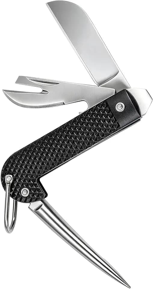 Marlin Spike Rigging Knife Multi-Tool Sailing Gear for Boating etc.
