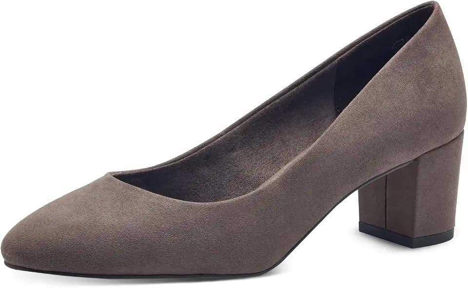 Marco Tozzi Damen Pumps mit Blockabsatz Elegant