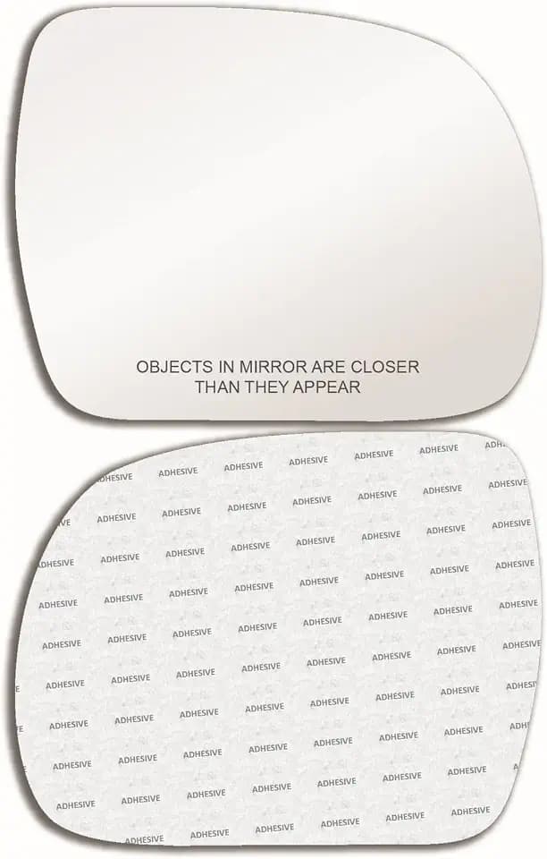 New Replacement Mirror Glass with Full Size Adhesive for 2004-2006 Lexus RX330 2007-2009 RX350 2006-2008 RX400H Passenger Side View Right RH