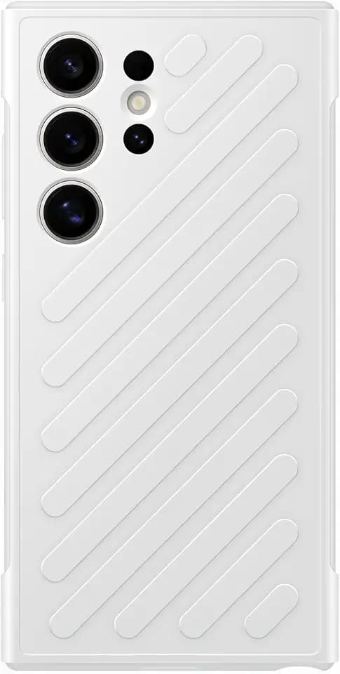 Samsung Designed for ITFIT Shield Case Smartphone Case GP-FPS928SAC, Galaxy S24 Ultra, Handy-Hülle, Cover-Oberfläche, Elegantes Design, Robust, Light Gray