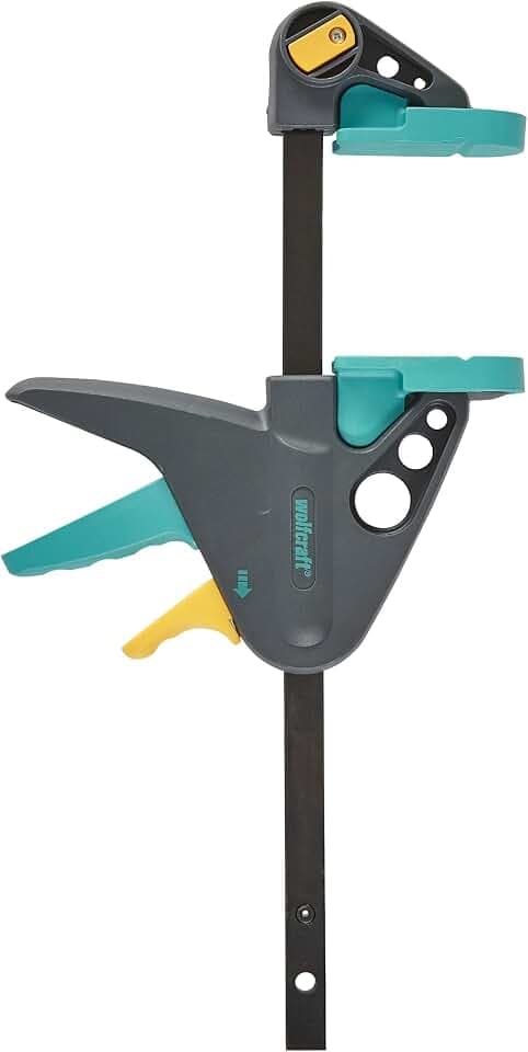wolfcraft Einhandzwinge PRO - 90 kg Spannkraft - 150 mm Spannweite