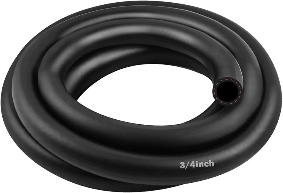 10Ft 3/4 Heater Hose,Flexible Heater Coolant Hose with ID 19mm & OD 28mm