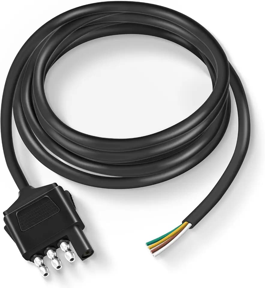 Nilight 4 Way Trailer Connector Wire 5 Feet
