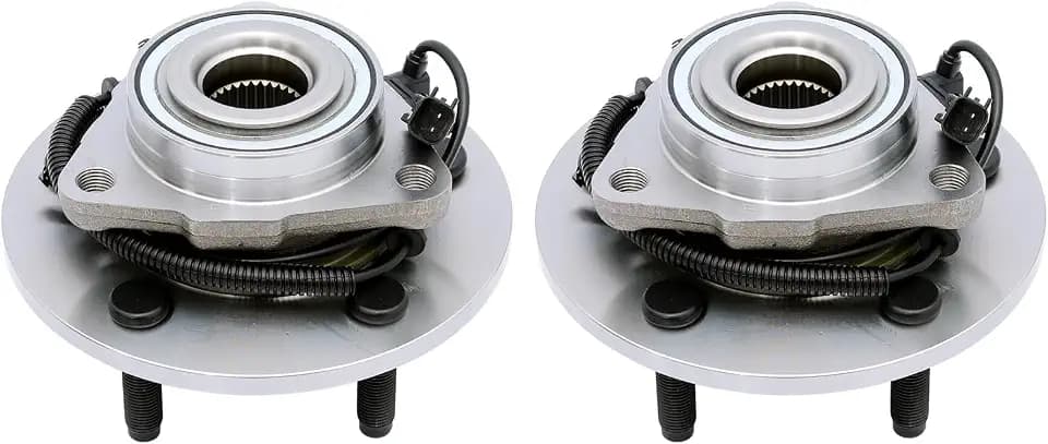FKG 515151 Front Wheel Bearing Hub Assembly fit for 2012-2018 Ram 1500 (4WD Only Excluding Tradesman HD), 2019-2024 Ram 1500 Classic (4WD Only), Set of 2