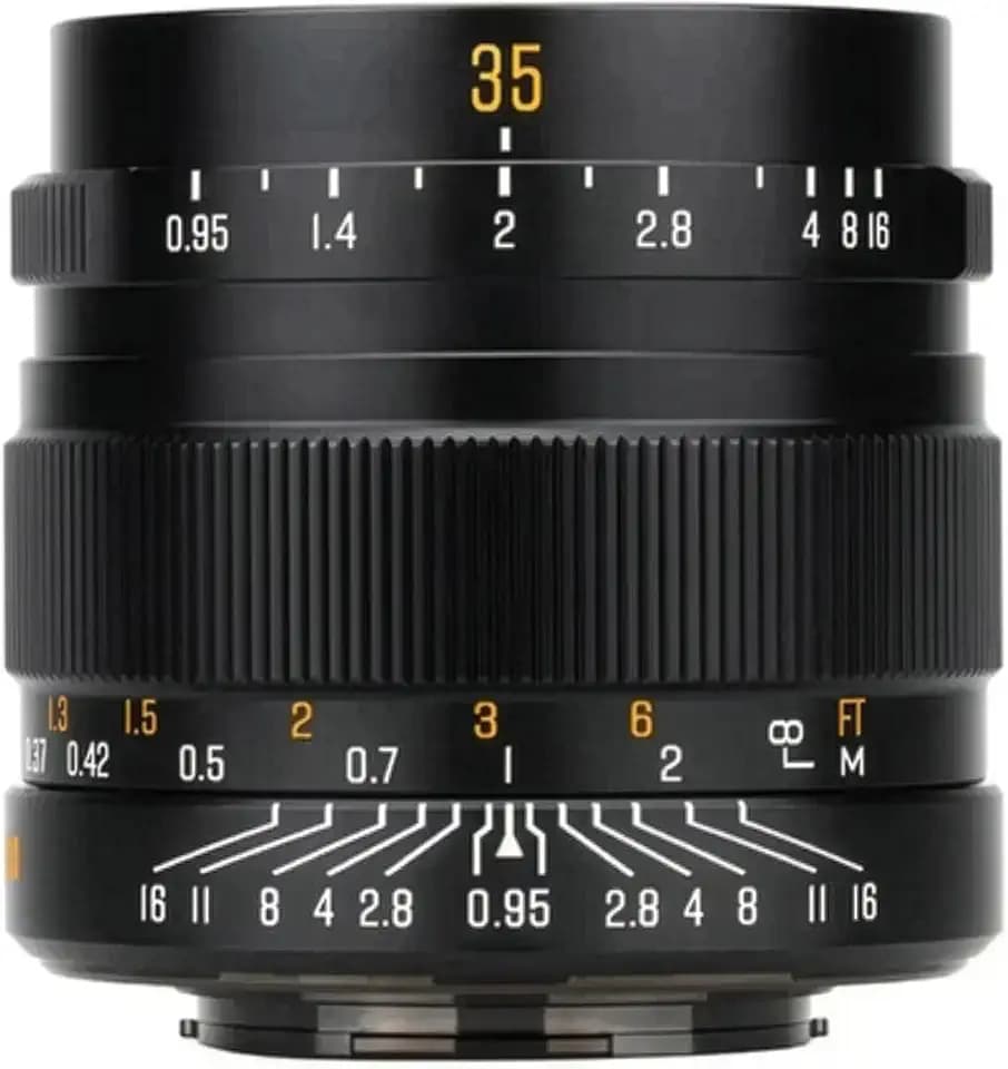 Single Focus Lens WF 35mm F0.95 Fujifilm X-Mount APS-C Format Luminous Type Scale