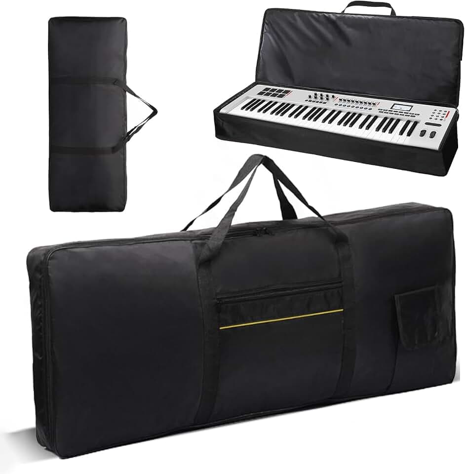 61 Key Keyboard Case Oxford Gig Bag for Electric Piano