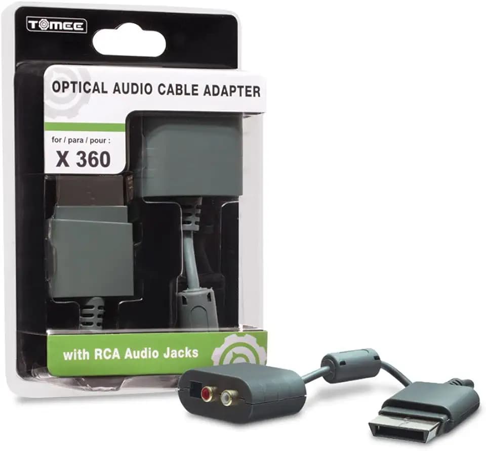 Tomee Optical Audio Adapter Cable for Xbox 360