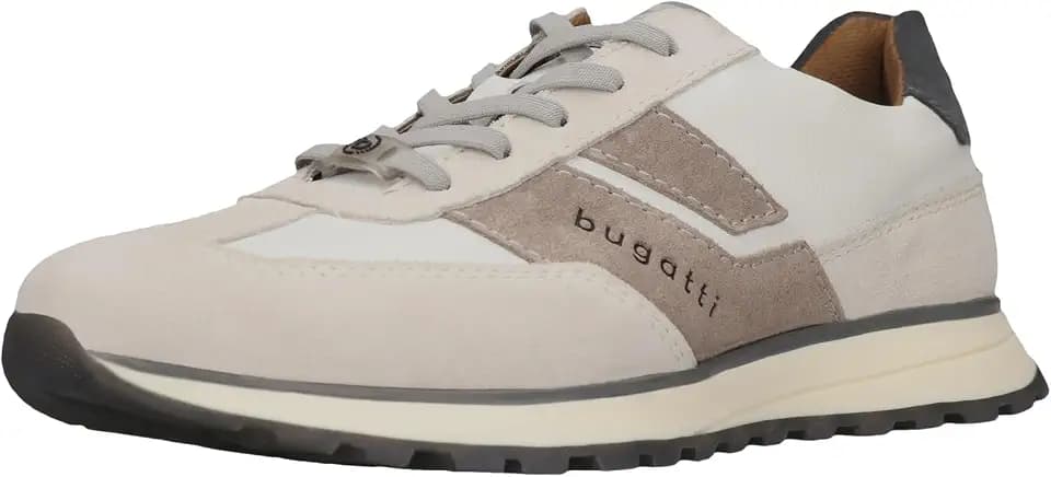 bugatti man Herren Low-Top Sneaker, Männer Sneaker, Wechselfußbett