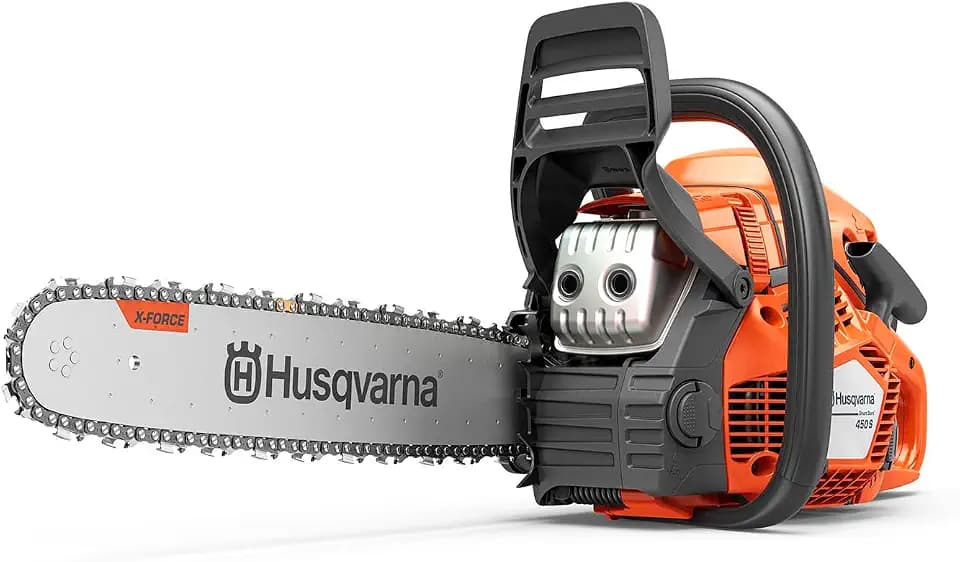 Husqvarna 450S Rancher Gas Chainsaw 20 Inch, Outdoor Tools