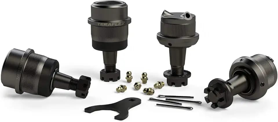 TeraFlex 3442022 JK Dana 30/44 Complete Knurled Ball Joint Set, 1 Pack