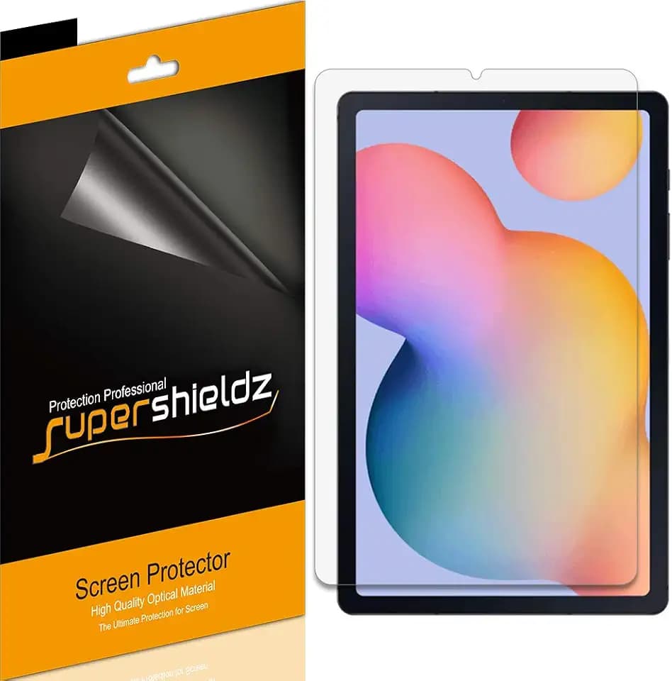 Supershieldz (3 Pack) Designed for Samsung Galaxy Tab S6 Lite 10.4 inch (2024/2022/ 2020) Screen Protector, High Definition Clear Shield (PET)